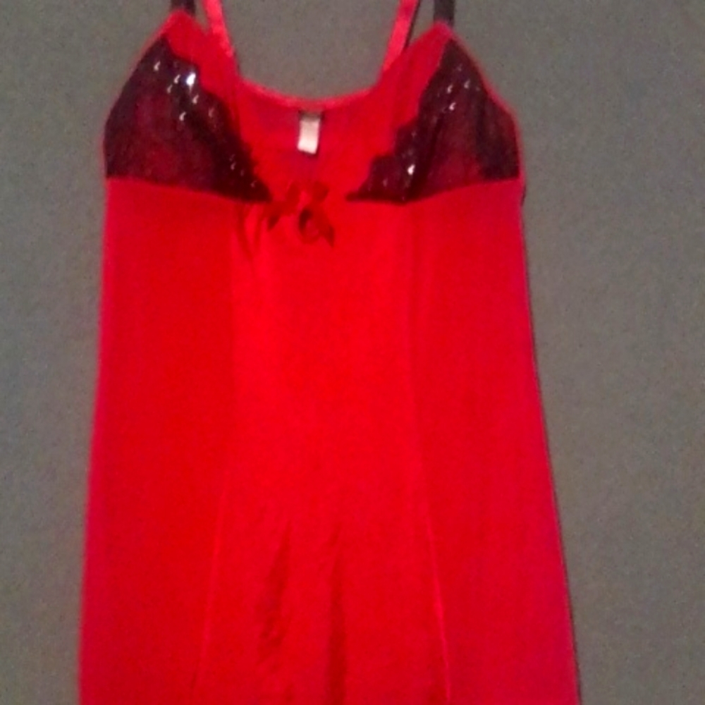 Red lingerie